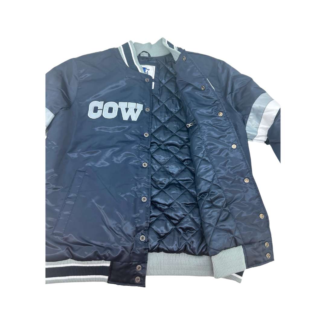 NFL Men's Navy Dallas Cowboys Starter Jacket / Various Sizes