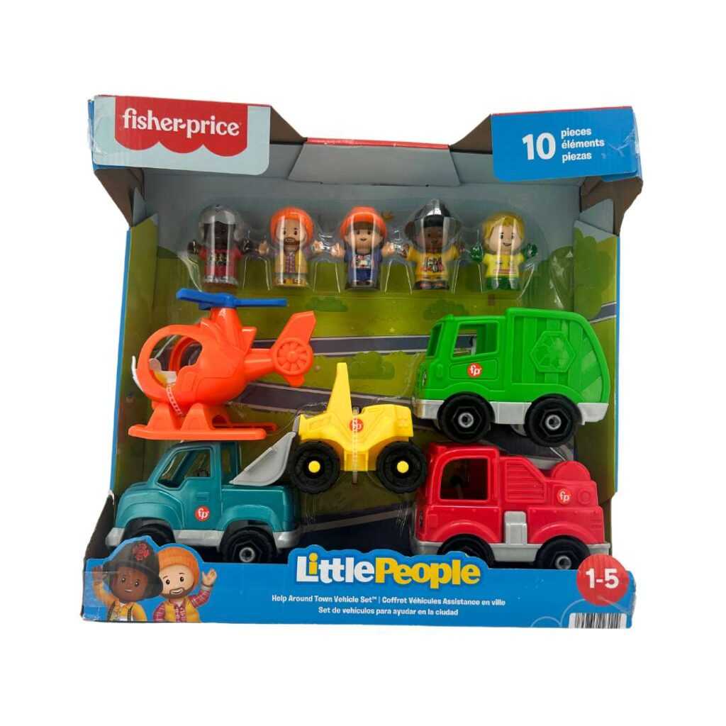 Fisher Price Little People Help Around Town Vehicle Set / 10
