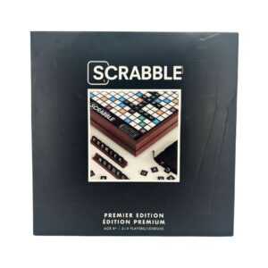 Scrabble Premier Edition Classic Crossword Board Game