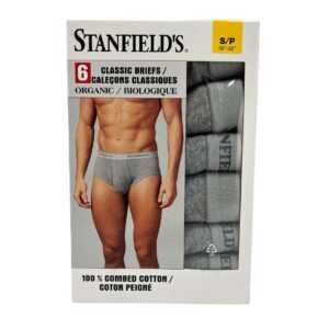 Stanfield's Men's Grey Clasic Briefs 02