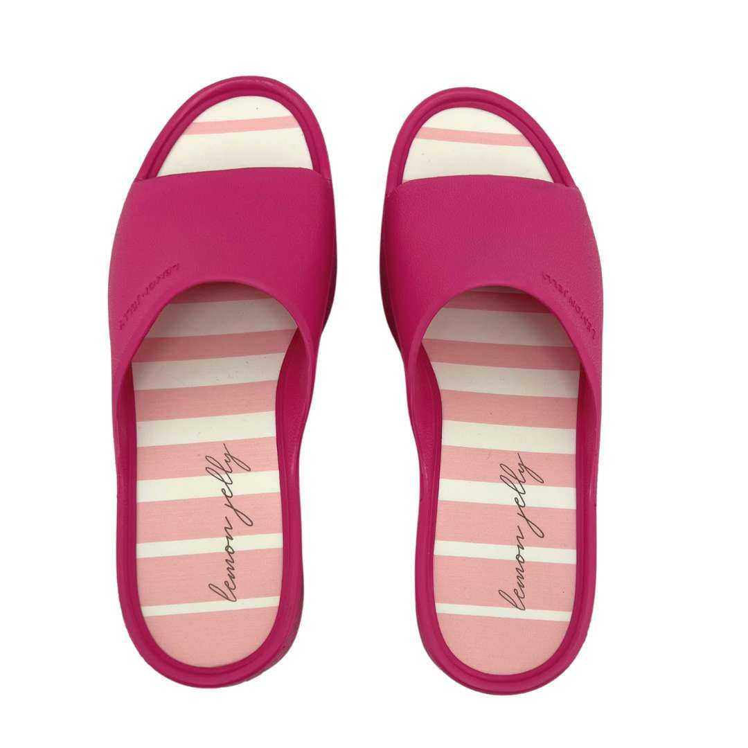 Flip Flops Lemon Jelly Shoes Wholesale Neon Jelly Slides Sales