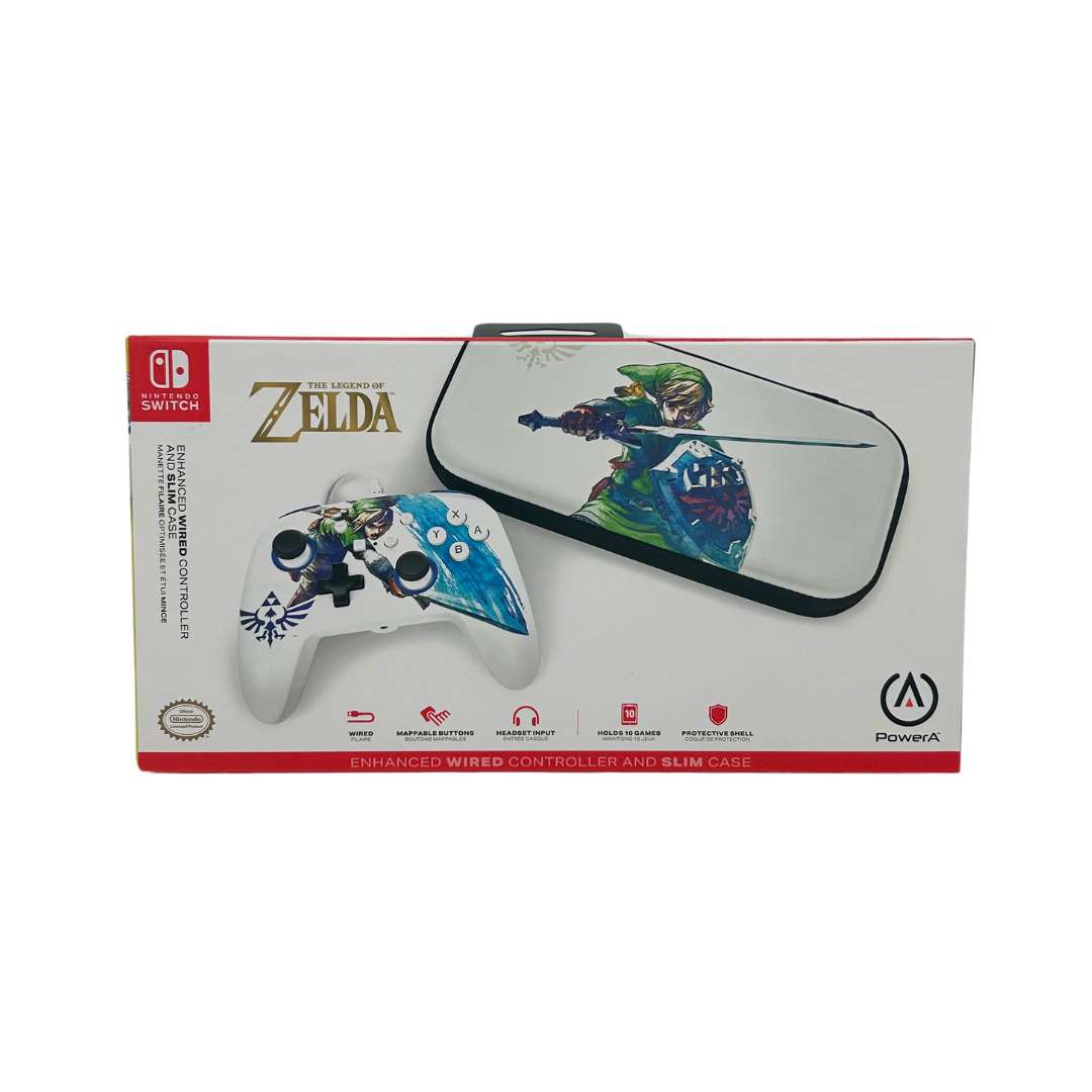 Nintendo Switch Enhanced Wired Controller and Slim Case / Zelda ...