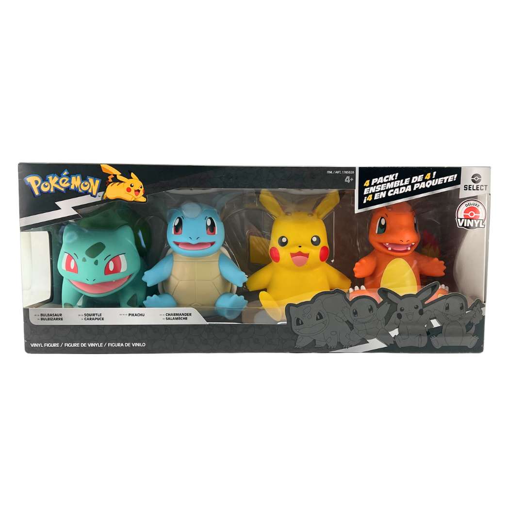 Pokémon Select Deluxe Vinyl Figures / 4 Pack – CanadaWide Liquidations