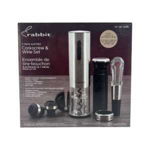 Rabbit Electric Corkscrew & Wine Set