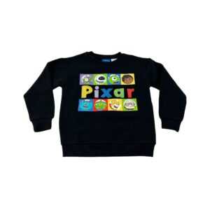 Disney Pixar Kid's Black Crewneck Sweater