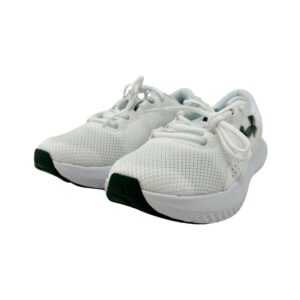 Under Armour Women's White & Green Charged Surge 4 Running Shoes