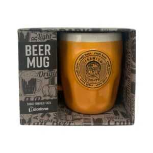Paladone Yellow Ceramic Beer Mug