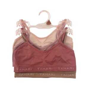 Tahari Girl 4 Pack of Seamless Bras