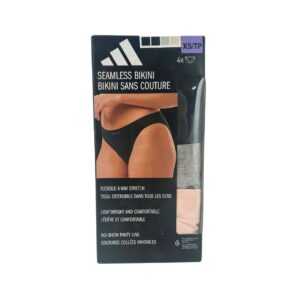 Adidas Women's Seamless Bikini Briefs 4 Pack