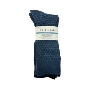 Cole Haan Men's Blue & Brown Dress Socks1