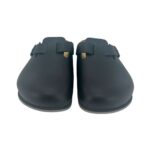 Birkenstock Women's Black Boston Super Grip Leather Clogs1