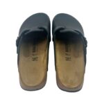 Birkenstock Women's Black Boston Super Grip Leather Clogs2