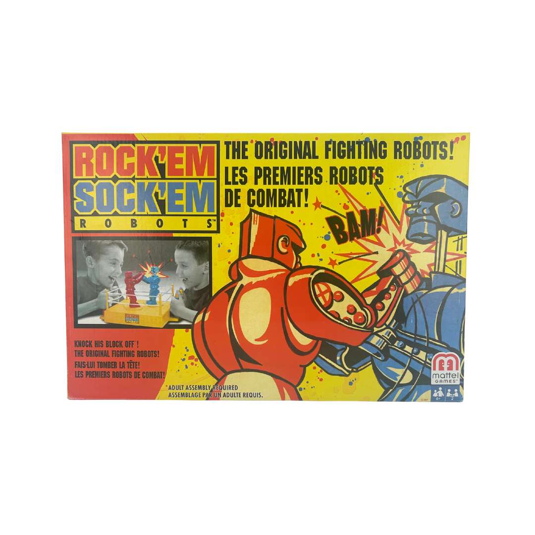 Rock’em Sock’em Robots Game / The Original Fighting Robots – CanadaWide ...