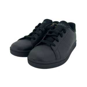 Adidas Children's Black Advantage K Court Shoes