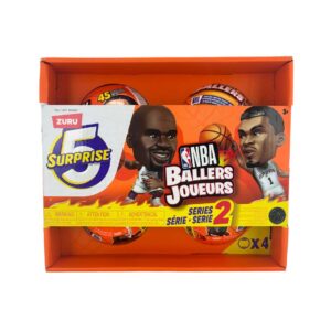 Zuru NBA Ballers 5 Surprise Mystery Toy- 4 Pack