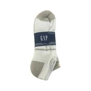 GAP Women's White & Beige No-Show Socks
