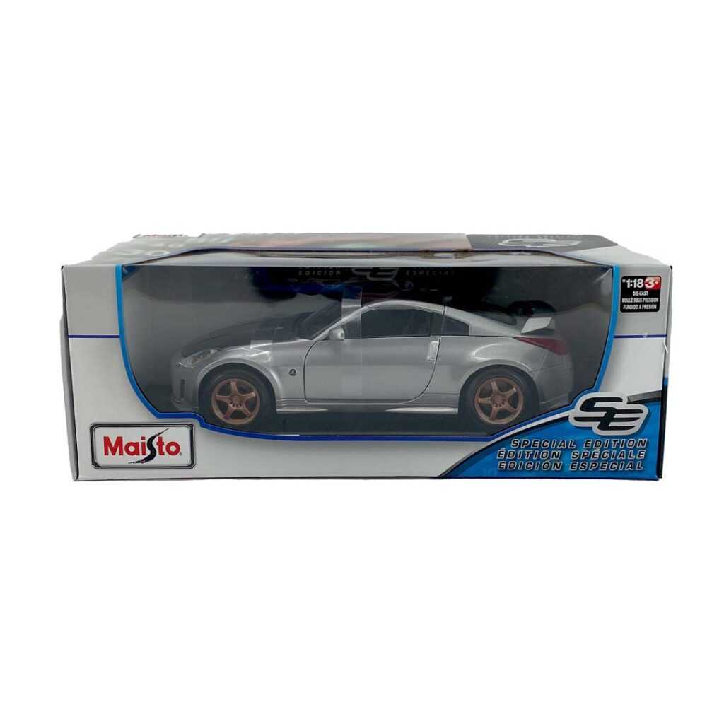 Maisto Special Edition Silver Nissan 350Z Nismo Custom Scale Model
