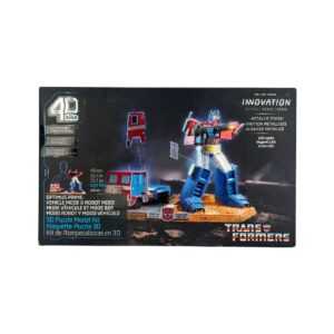 4D Build Optimus Prime- Vehicle Mode & Robot Mode Building Set