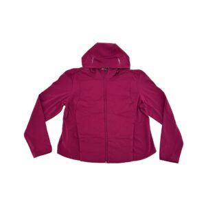 Tuff Athletics Women's Berry Red Fleece Lined Jacket