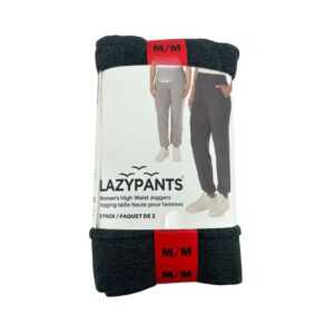 Lazy Pants Women's Grey High Waisted Joggers