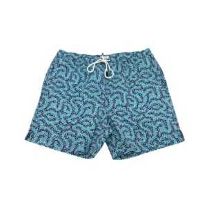 Swims Men's Blue Abstract Swim Trunks