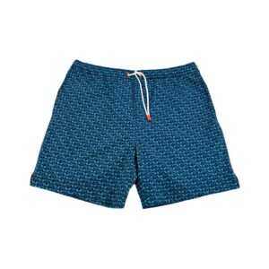 Swims Men's Blue & Teal Patterned Swim Trunks