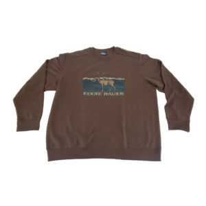_01 Eddie Bauer Brown Sweatshirt_02