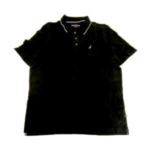 _01 Nautica Men's Black Polo_01