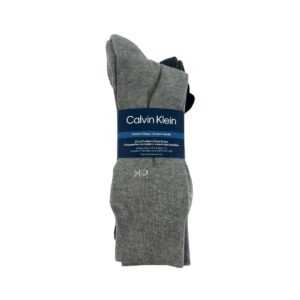 Calvin Klein Men's Grey Comfort Dress Socks
