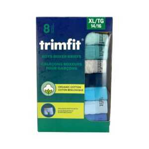 Trimfit Boy's Blue Boxer Briefs
