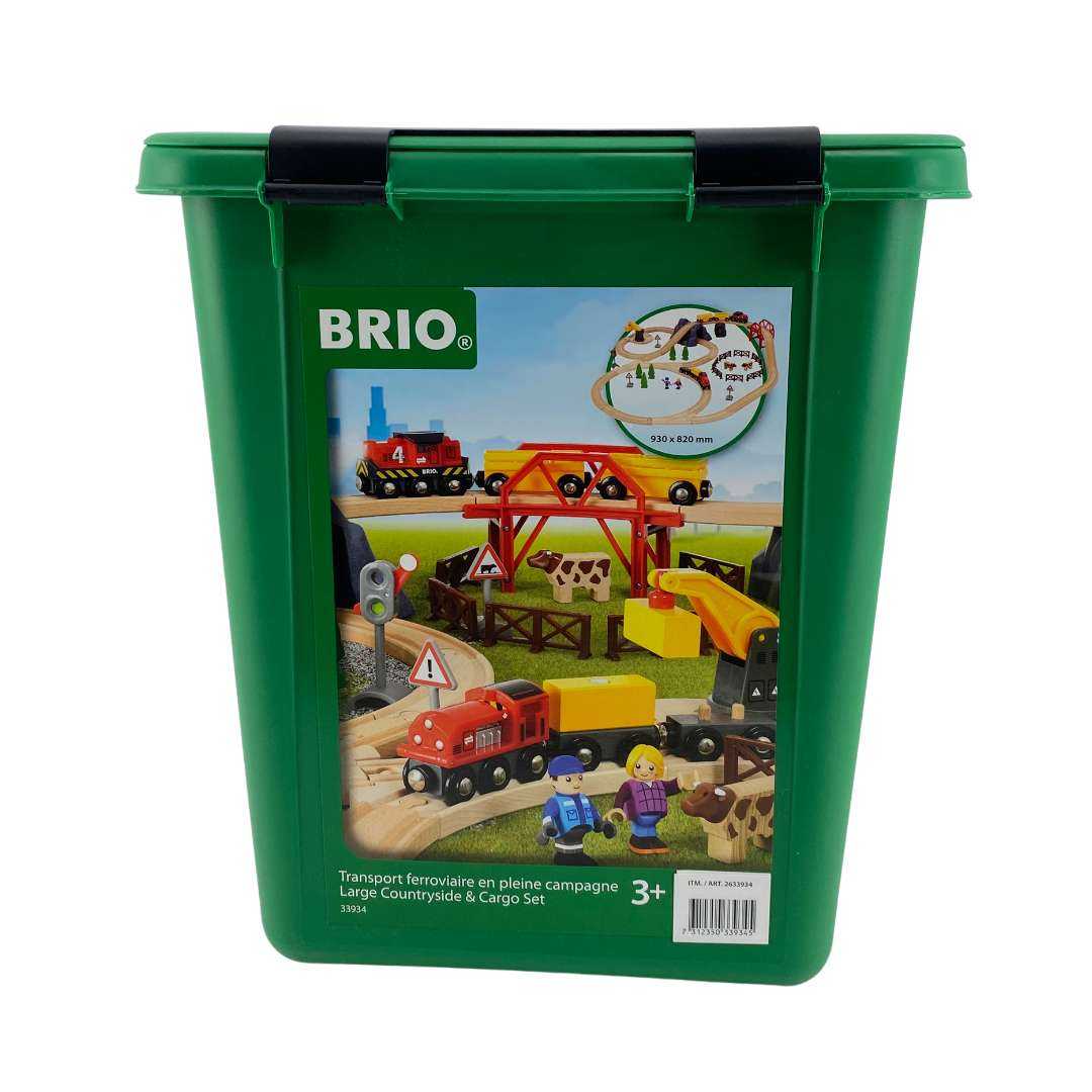 Brio World Large Countryside Train & Cargo Set / Building Toy ...